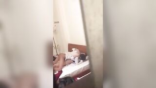 Quya lén e học sinh bị Ép Djt Trả lãi xuất, Xuất tinh đầy mặt
