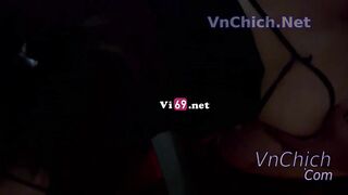 Đưa bé sinh viên đi threesome thác loạn chill chill trong tiếng nhạc - Sex Việt Nam