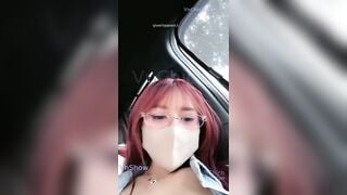 gachich (Eria2004) nứng lồn lang thang lái ô tô đi gạ chịch được anh béo cặc bự