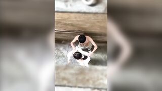 Cặp đôi lén chịch nhau sau giờ học bị quay lén và phát hiện