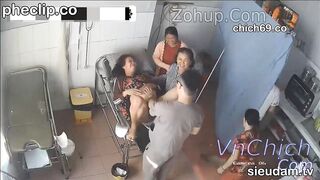 Hack Camera Phòng Khám Lồn Mấy Chị Em Mang Thai