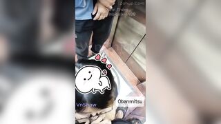 Seri con ghệ bú mọi lúc mọi nơi ở nơi công cộng , coi mà run con cặc quá