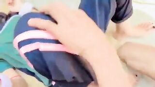 Full clip súc vật phá trinh e học sinh lồn non xuất tinh đầy lồn