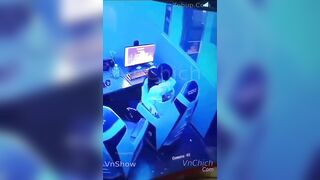 Trẻ con đi chơi net thuê phòng vip để địt nhau tưởng người ta không biết