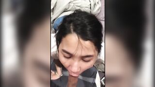 Lâu không gặp bạn thân lôi ngay vào nhà nghỉ bắt bú cặc bắn tinh đầy mồm