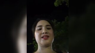 Chị mb vú to thích gạ trai trên live khi đi tập thể dục