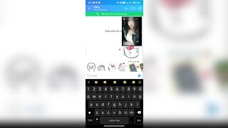Trân 2ka9 lộ clip call với người yêu ( có âm thanh nha ae )
