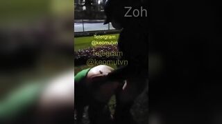 Độc lạ, E học sinh chạy grap gạ azai có vợ ra đồng địt nhau