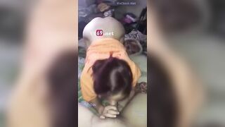 Phá Trinh e học sinh nhà nghèo ko có tiền mua quần lót thả rông ở nhà