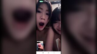 Gạ 2 chị em chat séc