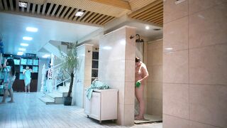 Quay Lén Phòng Tắm Tập Thể Nữ P1
