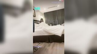 Clip sex Tàu khựa qua việt nam chơi gái còn livestream trên SWAG live - Phần 2 (Some
