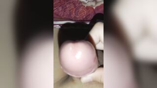 Mới cạo lông xong nứng quá sục bắn tinh
