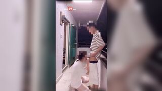 Súc vật, Cậy con trai chủ trọ bắt e học sinh bú cu rên ở tầng 3