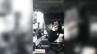 Em gái đam mê public thích khoe lồn ngoài đường và gạ tình ng lạ P9