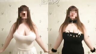 Gái chubby vú bò nhảy tiktok