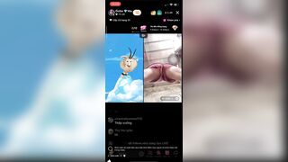 Học sinh trả kèo tiktok lộ lông lồn dính nước
