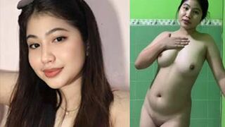 Gái Xinh Mặn Mà Chuppy Nhảy Khoả Thân Trong Phòng Tắm