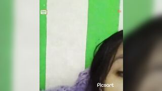 Teen Indonesia vú to lồn hồng không lông