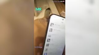Clip sex Tàu khựa qua Việt Nam chơi gái còn livestream trên SWAG live - Phần 9