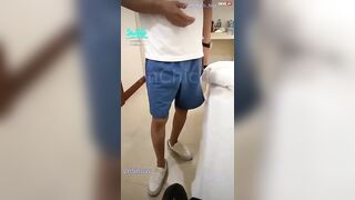 Clip sex Tàu khựa qua Việt Nam chơi gái còn livestream trên SWAG live - Phần 11 (Tay