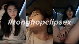 K2z912 - Em Kính Cận Thủ Dâm Trong Kí Túc Xá 3