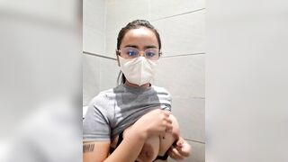 Edana8386 public wc tt-tm ra ngoài sugar