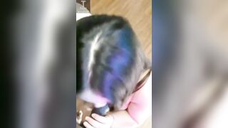 Em gái chubby bú cặc tây đen to khủng dâm đãng hàng ngon