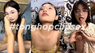 K2z912 - Em Kính Cận Thủ Dâm Trong Kí Túc Xá 5