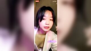 tiktoker pô live lộ ti