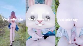 Bé thỏ vkck miền tây bú cu chịch nhau public Phần 1