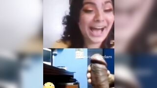 Tổng hợp phản ứng của mấy em gái trên ome khi lần đầu thấy con cu bự P1