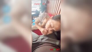 Vcl, Bắt e ny Sục cu ở Quán Trà sữa bắn lên mặt bị chủ quán phát hiện
