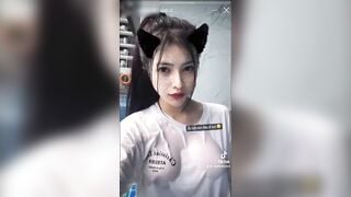 Nhất Trend Tiktok, Kiều trinh ko mặc áo vú quay tiktok lộ clip djt nhau