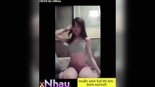 Học sinh cấp 2 hàng ngon khoe hàng cho bạn thân sóc lọ 6