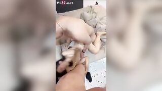 3 Đứa Bạn chs bài lột đồ r bú cu thác loạn djt nhau luôn