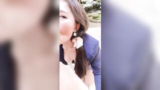 Nữ Chủ Tịch Bú Cu Nhân Viên Mình Ngoài Đường