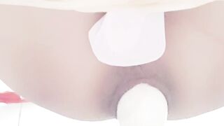 Em gái nứng lồn nhét trứng vào lỗ đít thủ dâm và cái kết phải chạy vào nvs nam rặn