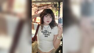 Gái xinh chubby bú cu
