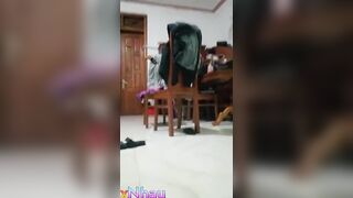 Thử thách, Dơ cu trước mặt Chị MB được chị Cho djt bú cu sướng vl