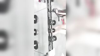 Doggy em rau mới quen ở phòng gym