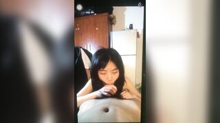 Nguyễn Thị Ngọc Hân sinh viên năm 1 bú cu bạn trai.