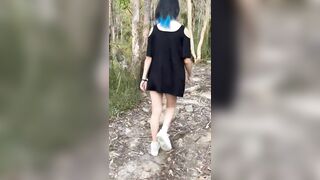 Gái xinh trung quốc thích khoe lồn và làm tình public