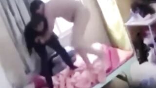 China đang địt nhau sướng thì thằng chồng về bắt tại trận và cái kết