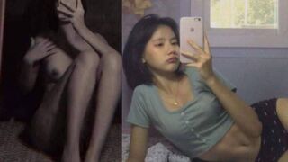 Clip Hot Quế Anh Show Dáng Siêu Nuột Trước Gương Và Cái Kết