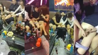 Thác loạn chịch nhau tập thể ở quán Karaoke -Karaoke là phụ địt nhau mới là chính P.1