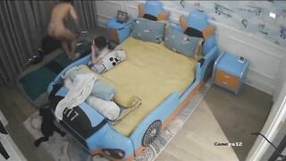 Hack cam phòng ngủ e gái xinh đẹp vú to thuê nhân viên về massage tại nhà P1