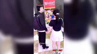 Theo dõi, 2 e teen vào Toilet Winmart Lén chịch nhau bị phát hiện
