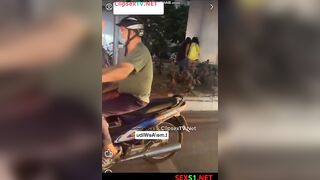 Shock, Học Sinh lén djt nhau ở Chân cầu vượt bị phát hiện mặc kệ