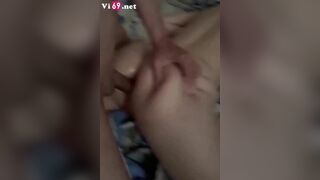 Bướm hồng hào sạch sẽ anh không chơi lại cứ thích lỗ đít